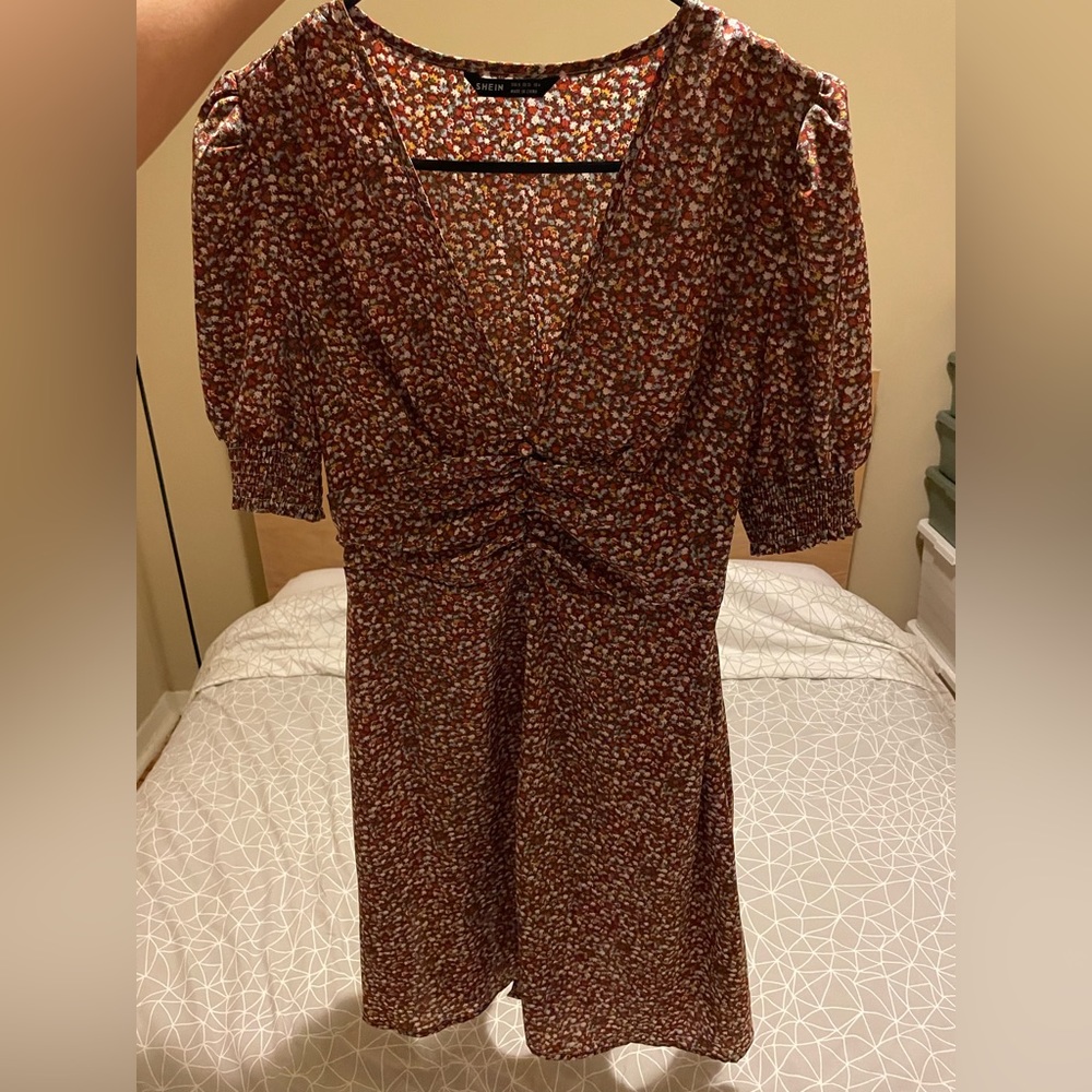 Shein floral dress, size S